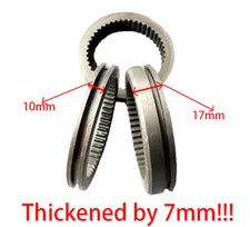 2 × Improved Design Auto Locking Hub Axle Actuator Ring Gear For Ford 150