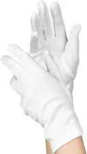 amscan 840196 Child Standard Gloves, One Size, White,Gloves & Mittens