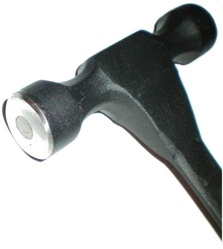 Magnetic Double Head Underlayment Installer Roofing Cap Nail Hammer Tool - Picture 2 of 3