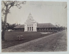 Vue de Bangkok. Siam. Thaïlande. Tirage albuminé circa 1895