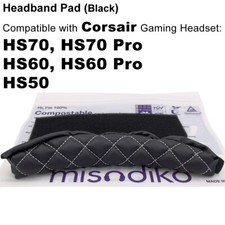 Replacement Headband Pad Cover For Corsair HS50 HS60 HS70 Pro Gaming Headphone