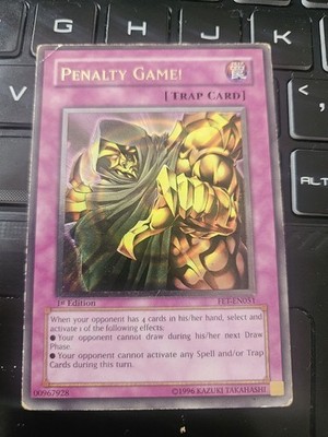 Yugioh Strafspiel! FET-DE051 1. Auflage Ultimate Rare