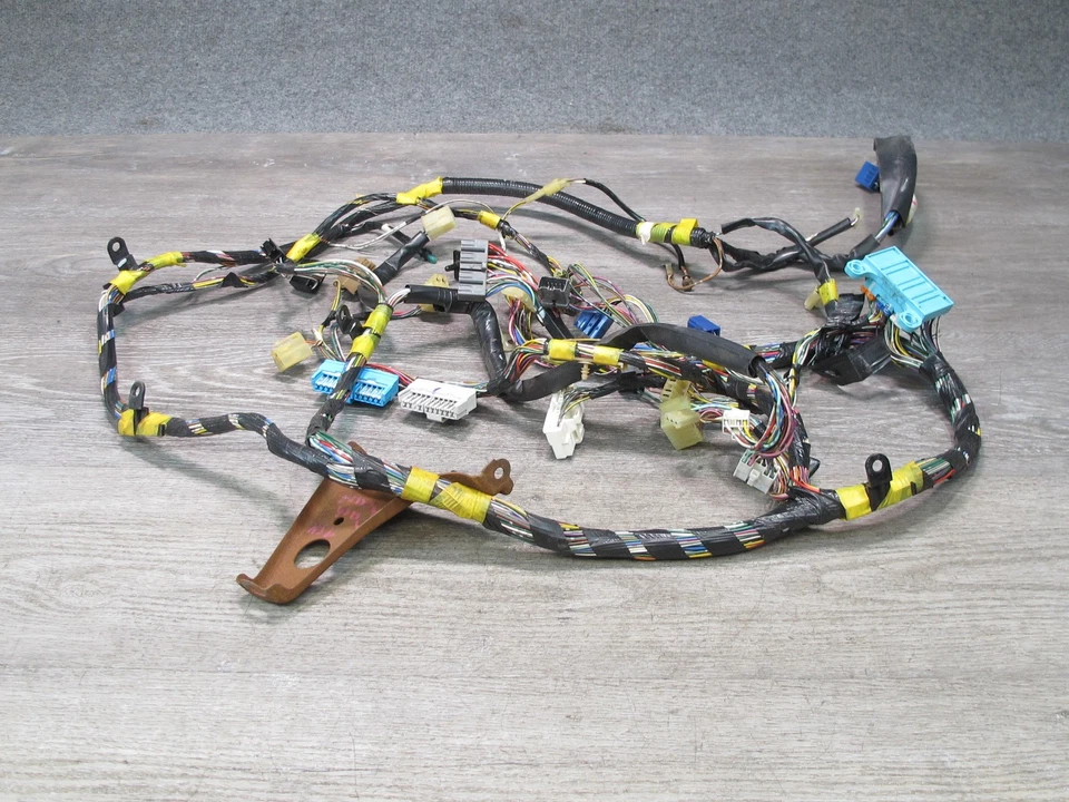 Toyota Supra MK3 1989 7MGE A/T tablero panel de instrumentos cableado arnés OEM Foto 3 de 4