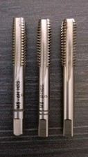 M8 3-teilig EDE Hand Gewindebohrer Set M8 DIN 352 HSS Satz