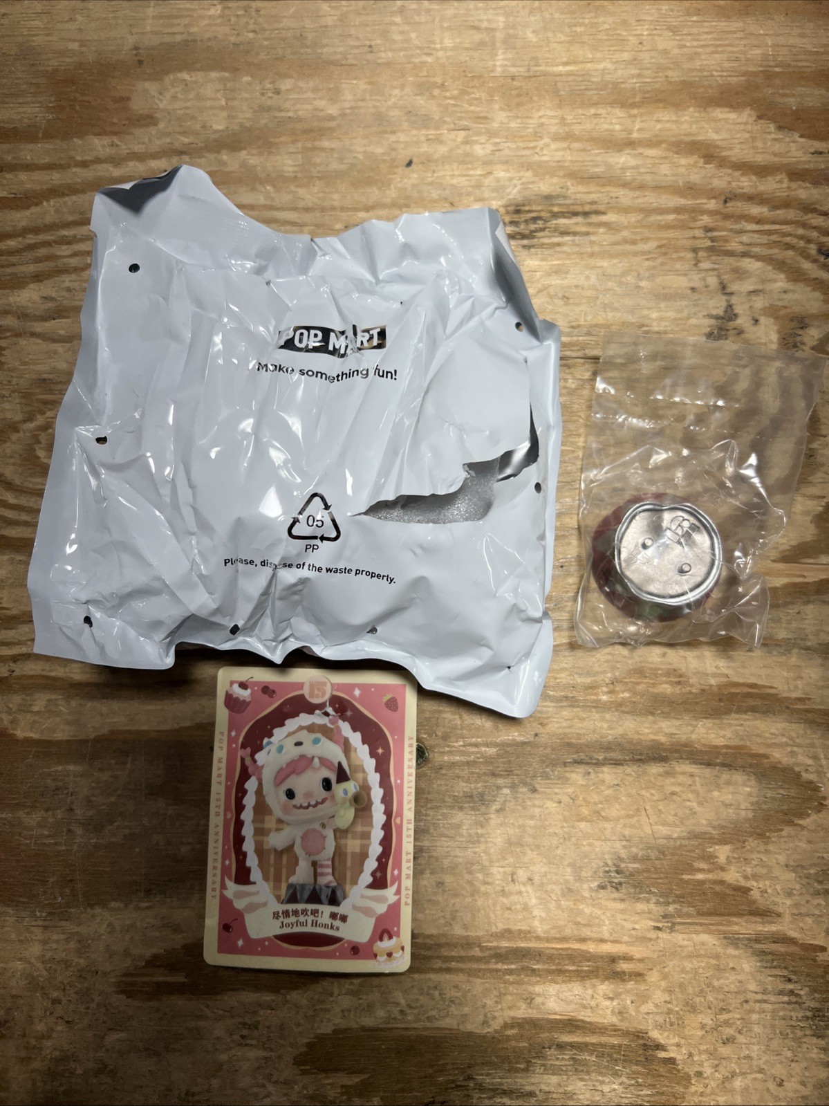 POP MART Celebrating the Moment 15th Anniversary Series Joyful Honks Figure