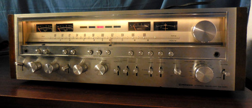 Vintage Pioneer SX-1080 Stereo Receiver - Recently Cleaned/Serviced