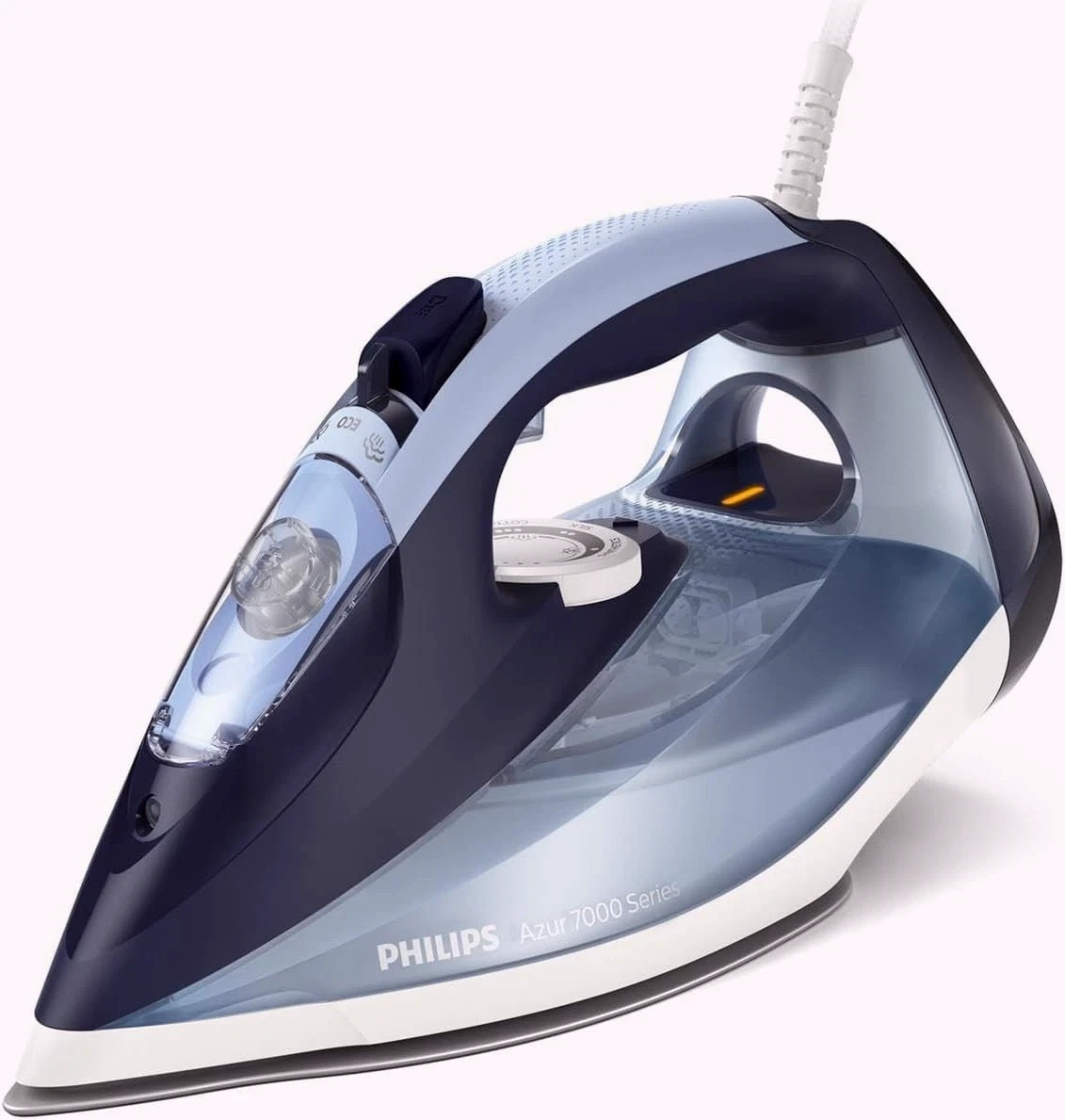 Philips Steam Iron 7000 Series, 50 g/min constant steam, blue EU
