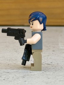LEGO Star Wars Sabine Wren (sw0616) Dark Blue Hair w/ Orange Highlights
