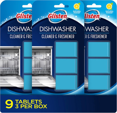 Dishwasher Cleaner and Freshener Deodorizer, Cleans and Freshens during Wash Cyc