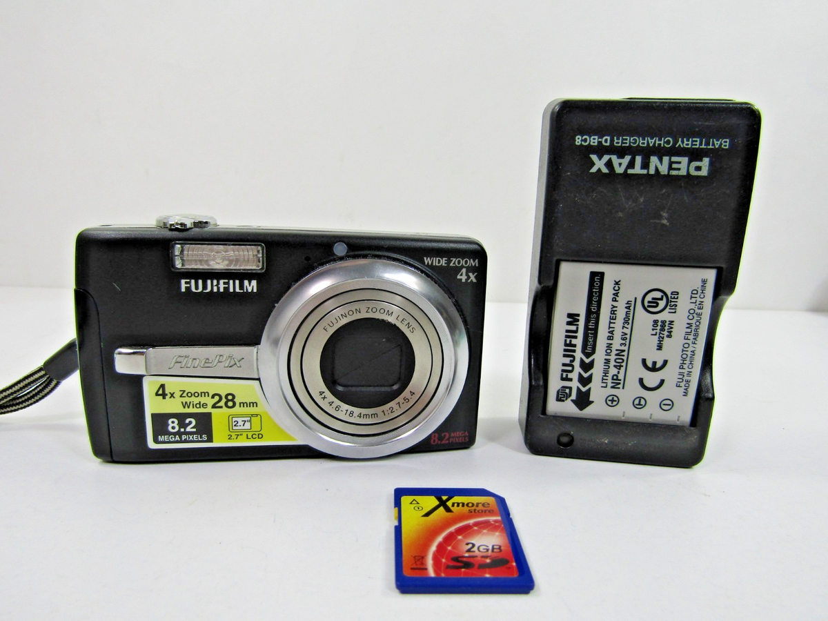 Fujifilm FinePix F Series F480 8.2MP Digital Camera Black | eBay