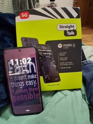 Motorola Moto G Power 2025 128GB Slate Gray Straight Talk