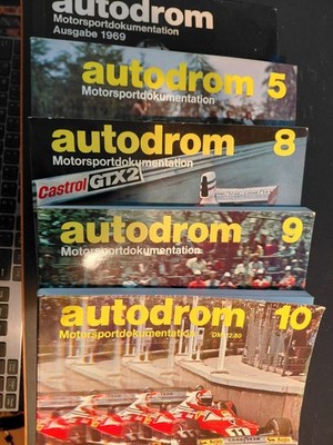 autodrom Motorsportdokumentation Formel 1, mehrere Bände