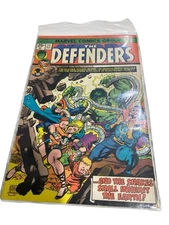 Preowned Marvel Comics Group The Defenders Comic Book #23