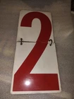 Vintage Gas Station Price Sign Numbers Set – Complete 0–9 –  Panel Flip Metal