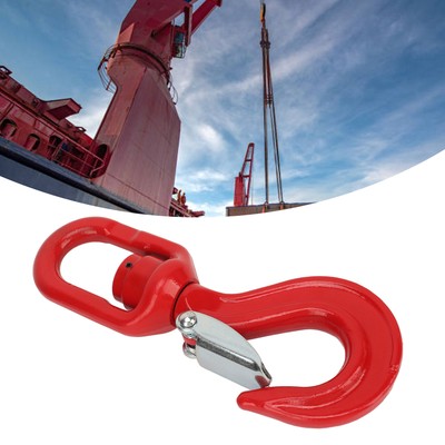 Crane 360° Rotating Hook Alloy Steel Lifting Eye Sling Rigging With Bearing