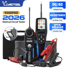 2026 Vdiagtool V500pro Power Circuit Probe Breaker Tester Finder Tool Multimeter