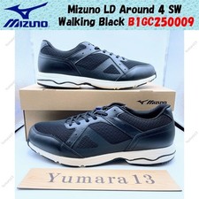 Mizuno LD Around 4 SW Walking Black B1GC250009 Men's Size