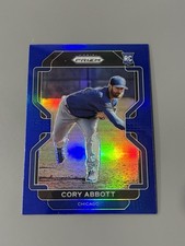 2022 Panini Prizm Cory Abbott Blue PRIZM Rookie #181 RC Chicago Cubs Tier 2
