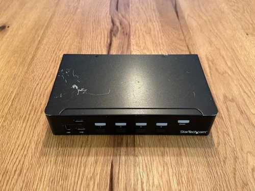 StarTech 4 Port Full HD USB 3.0 KVM Switch SV431HDU3A2 Used Condition - No PSU