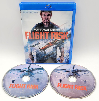 Flight Risk (Blu-ray) MARK WAHLBERG BLU RAY DVD COMBO