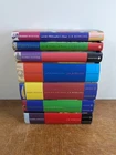 Vtg Harry Potter Complete Set Books 1-7 Rowling Hardcover w/ Dust Jackets