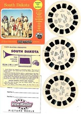 South Dakota View-Master 3 reel set Vacationland Series
