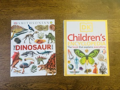 DK Children's Encyclopedia The Dinosaur Book Hardcover Ages 4-12 Dinosaurs