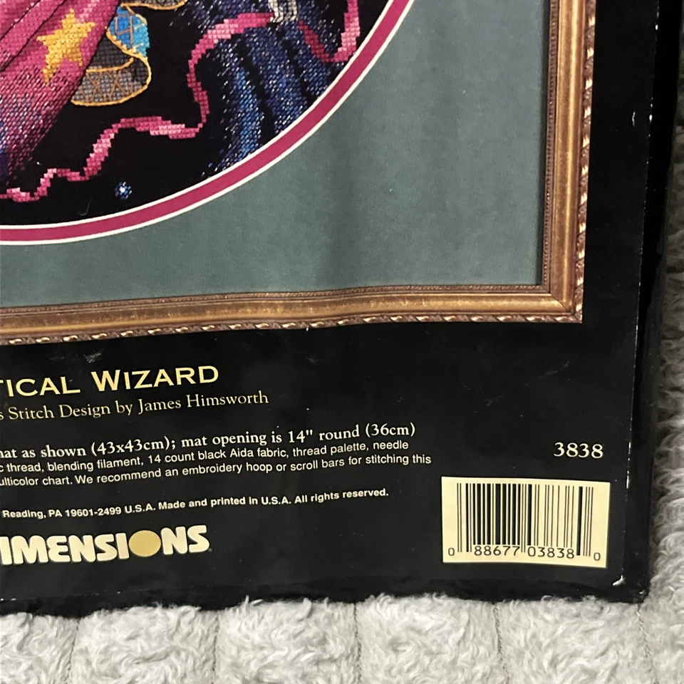 尺寸神秘巫师黄金收藏十字绣套件 3838 — 第 3/4 张图片