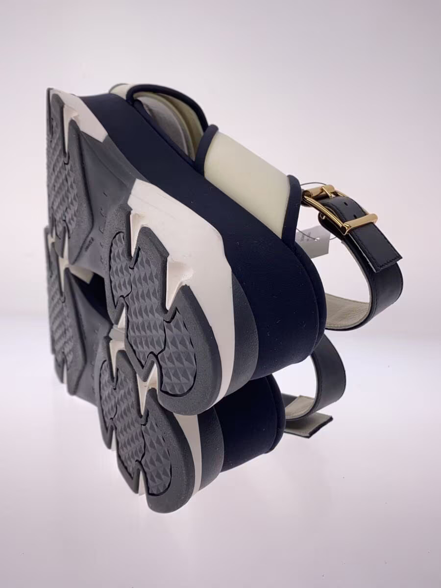 Ameri Tech Fabric Wedge Sandals 36 Wht Sams002708… - image 4