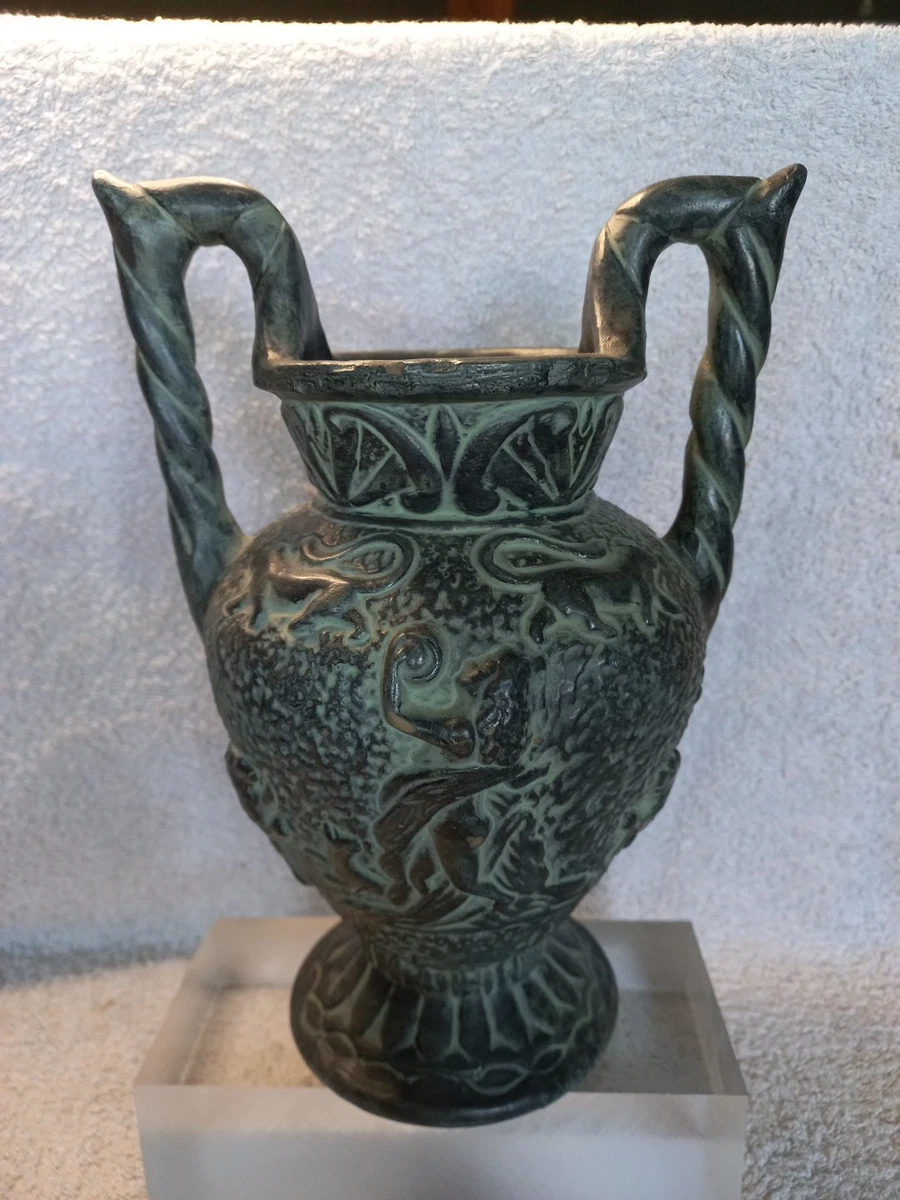 coupe Kylix céramique vase Grecque décor mythologique d'A