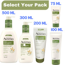 Image of Aveeno Daily Moisturising Lotion Aneeno Body Lotion 100ml 200ml 300ml 500ml