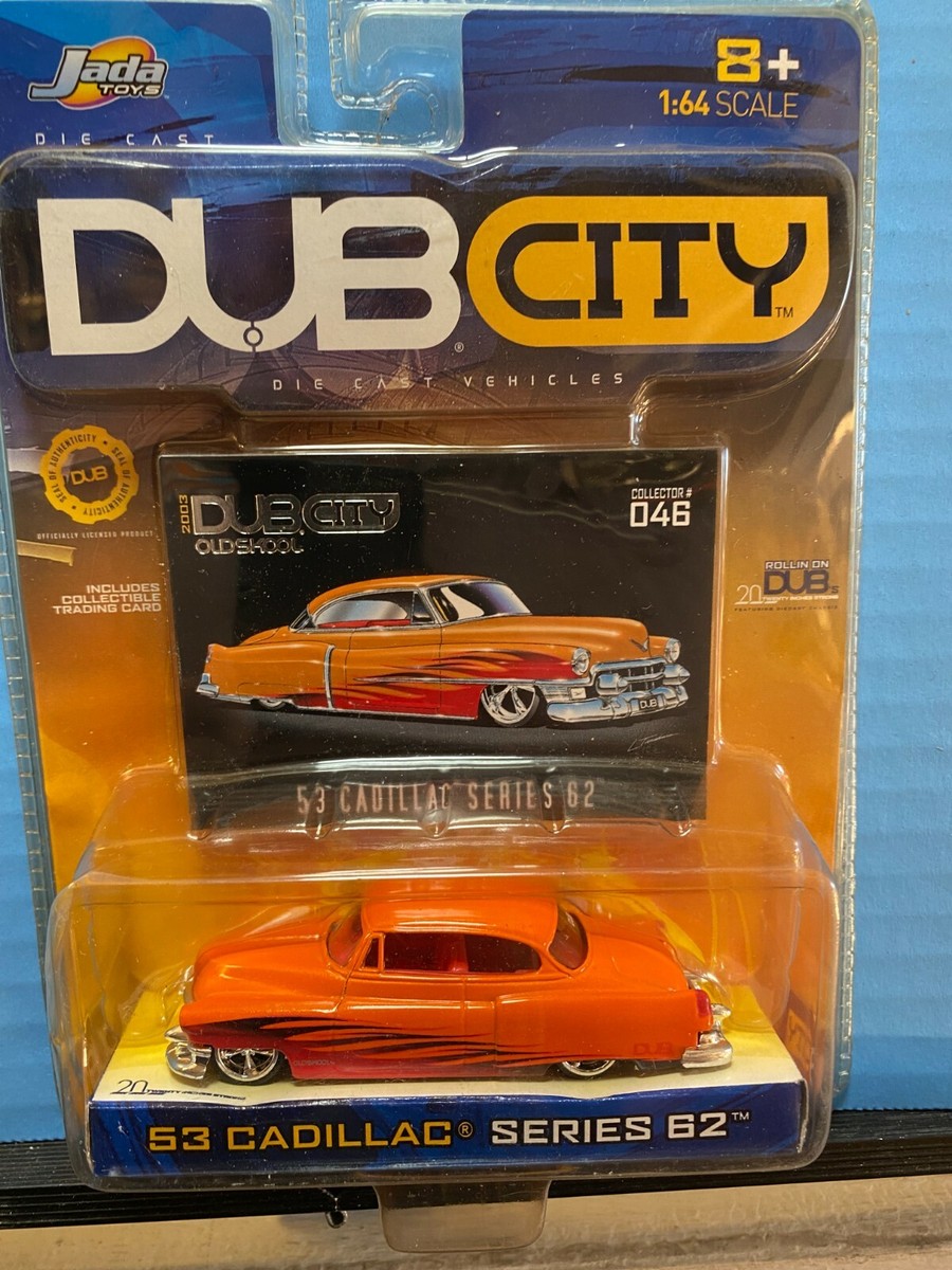 1/64 JADA DUB CITY 1953 CADILLAC COUPE DeVILLE SERIES 62 COLLECTOR
