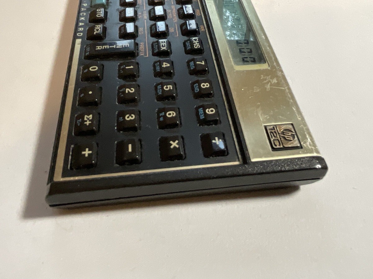 HP 12C 30th Anniversary Edition Financial Calculator for