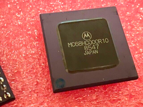 MC68HC000R10 VINATAGE MOTOROLA NEW RARE - Picture 2 of 6