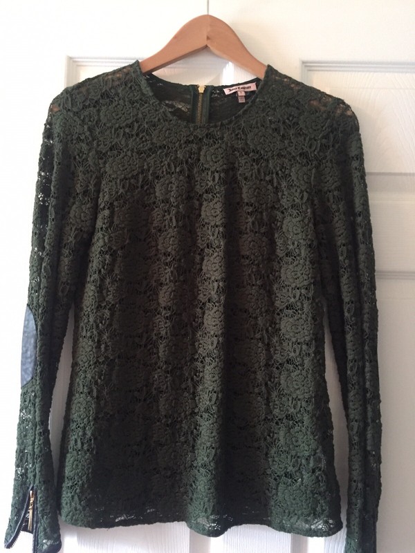 Juicy Couture Lace Top Size S