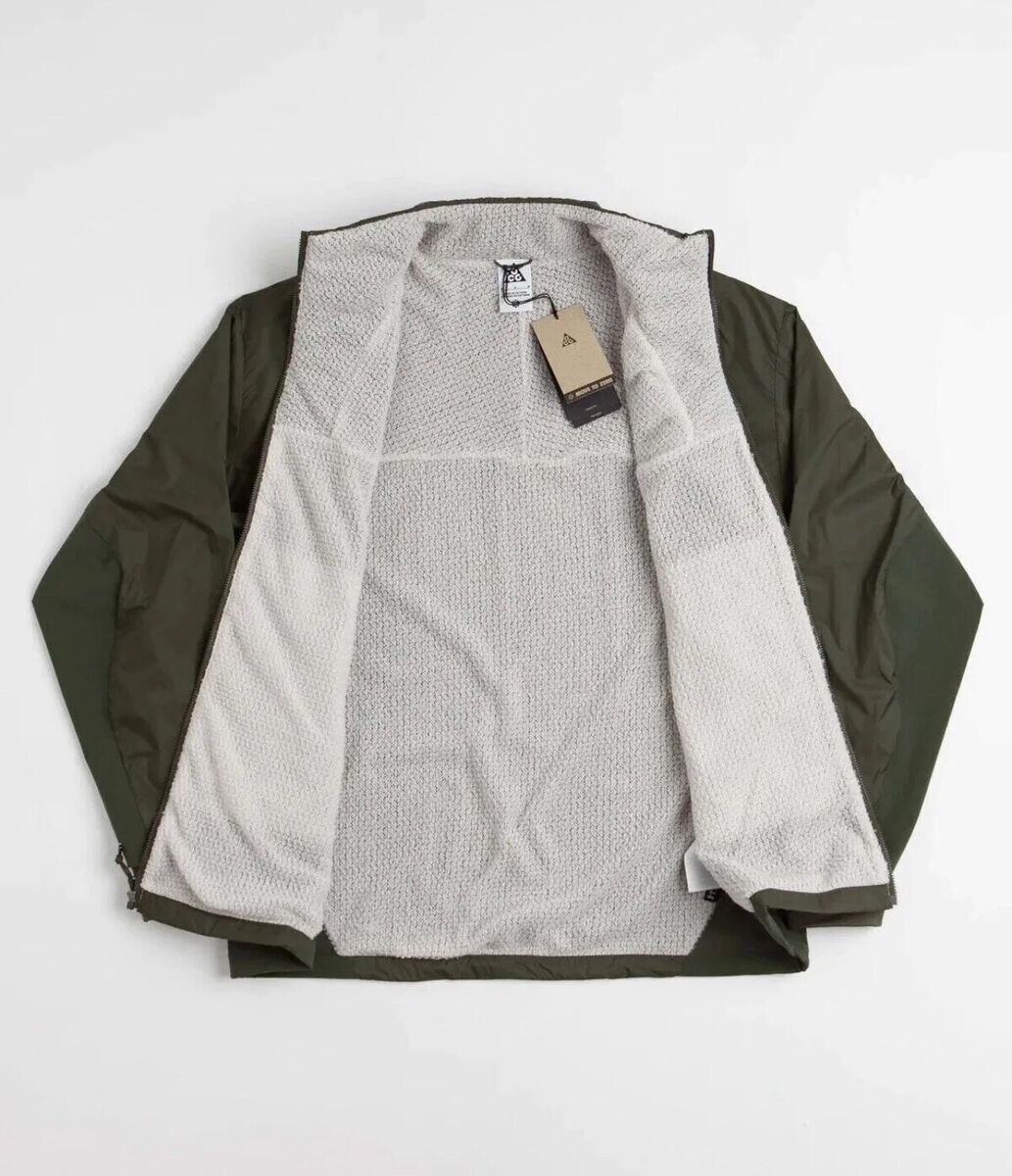 NIKE ACG SIERRA LIGHT JACKET DX7880-325 GREEN LIGHTWEIGHT NIKE ACG SIERRA LIGHT JACKET DX7880-325 GREEN LIGHTWEIGHT