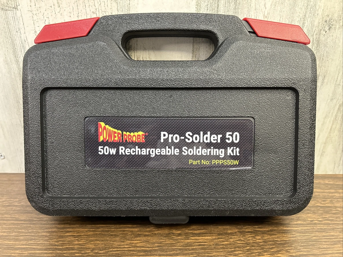 Power probe deals rechargeable soldering iron