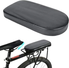 ROCKBROS Bicycle PU Manned Cushion,Bike Rear Saddle Wide Soft Pad Bike Accessory