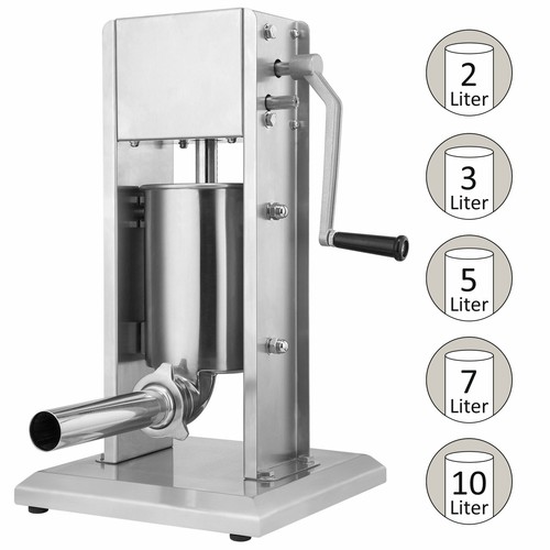 Zelsius Wurstfüller Wurstpresse Profi Wurstfüllmaschine Edelstahl Wurstmaschine - Bild 1 von 15