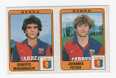 Panini Footballers Figures Year 1984 1985 1984-85 With Original Velina
