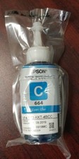 GENUINE NEW EPSON 664 ECOTANK CYAN INK BOTTLE 70ml EXP '19