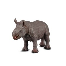 CollectA Realistic Animal Replica Rhinoceros Calf Figure Small Ages 3+ and Up