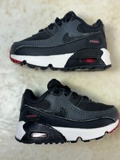 Nike Air Max 90 LTR TD CD6868-022 Black Toddler Infant Shoes Sneakers Size 4C