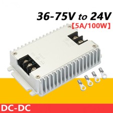 DC-DC 36V-75V to 24V 5A 100W car waterproof isolated power converter