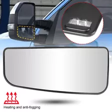 Left Driver Side Mirror Glass Heated For Ford Super Duty F250 F350 2017-2022