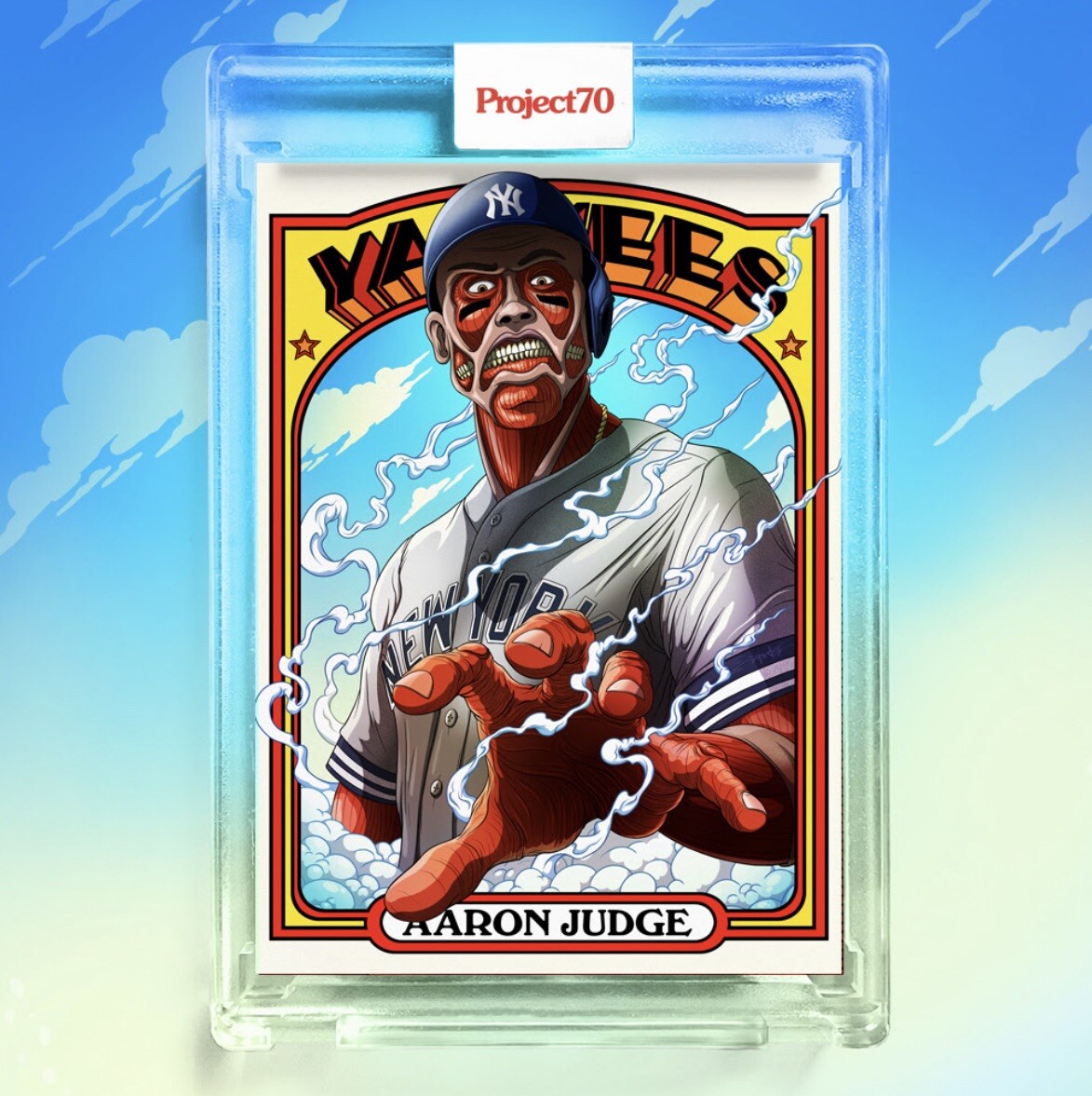 Aaron Judge ATTACK ON TITAN By. Alex Pardee Topps Project 70