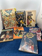 Vintage Sports Booklet Collection lot of 7 basketball baseball football bart sta