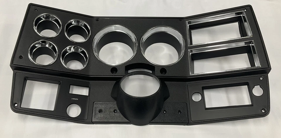 1981 1982 1983 Chevrolet Gmc C10 C20 Blazer K5 Gauge Instrument Bezel With A/C - Image 4 of 4