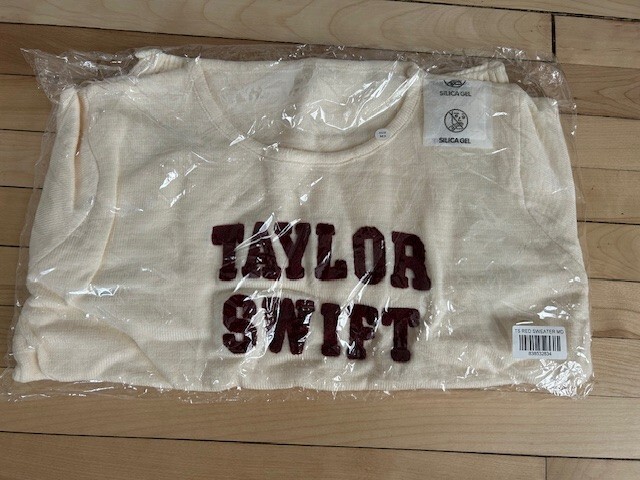 New Taylor Swift Varsity Red Sweater (medium)