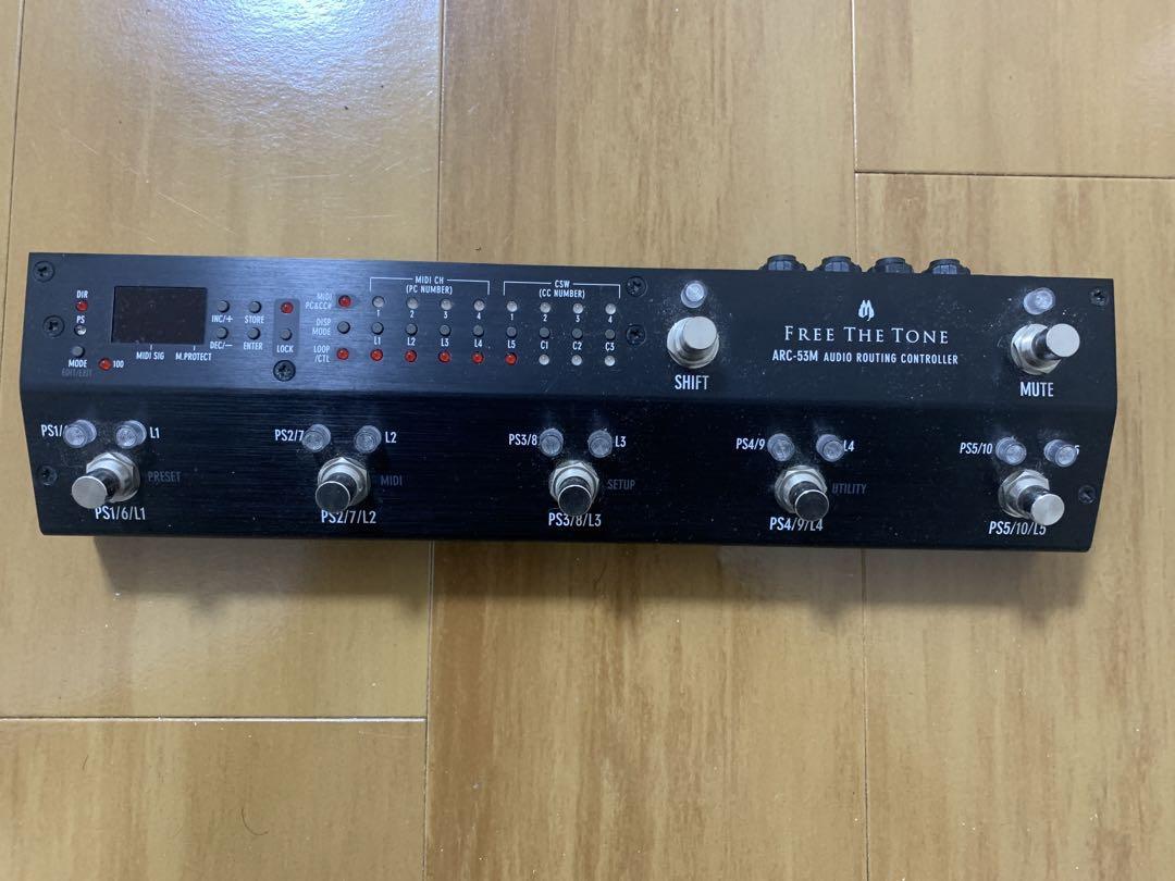 Free the Tone ARC-53M Black Audio Routing Controller Effect Free the Tone ARC-53M Black Audio Routing Controller Effect